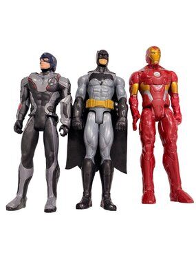 Batman Iron Man Captain America - 12" Action Figures Marvel & DC Collectibles